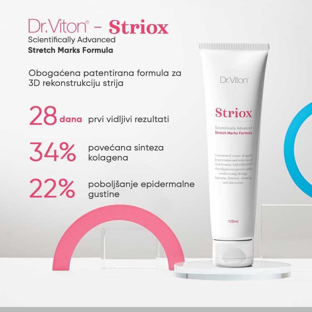 STRIOX Moksliškai pažangi strijų formulė