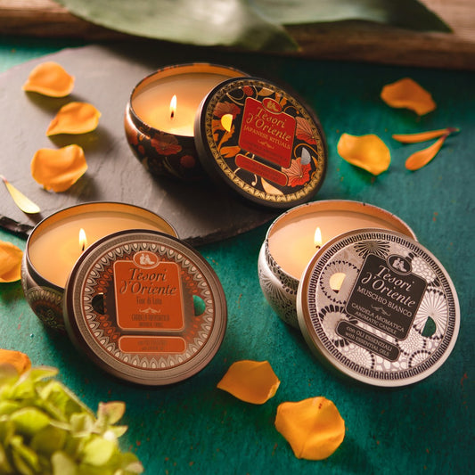 Tesori di Oriente kvepalai, balzamai, geliai, muilai, kremai minkštikliai žvakės ir vonios skysčiai grozioplanas.t