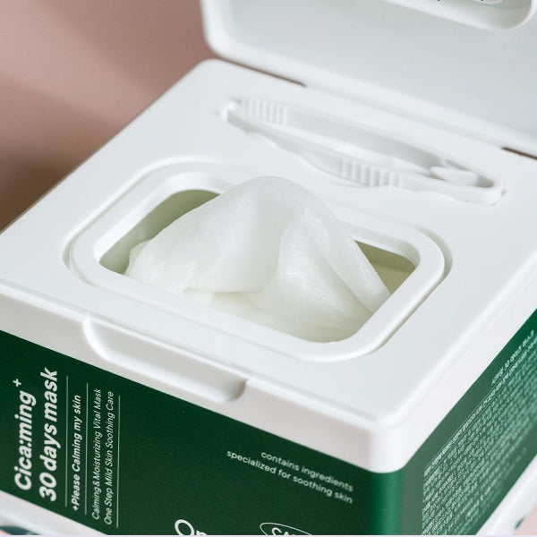 Raminančio audinio veido kaukių rinkinys One-day's you Cicaming 30 Days Mask grozioplanas.lt