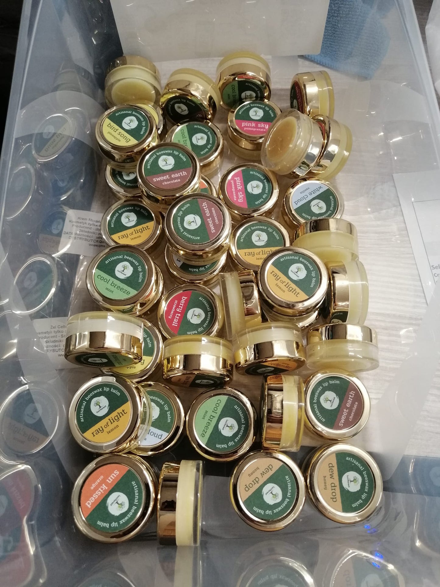 Bičių Vaško Lūpų Balzamas su MĖTA