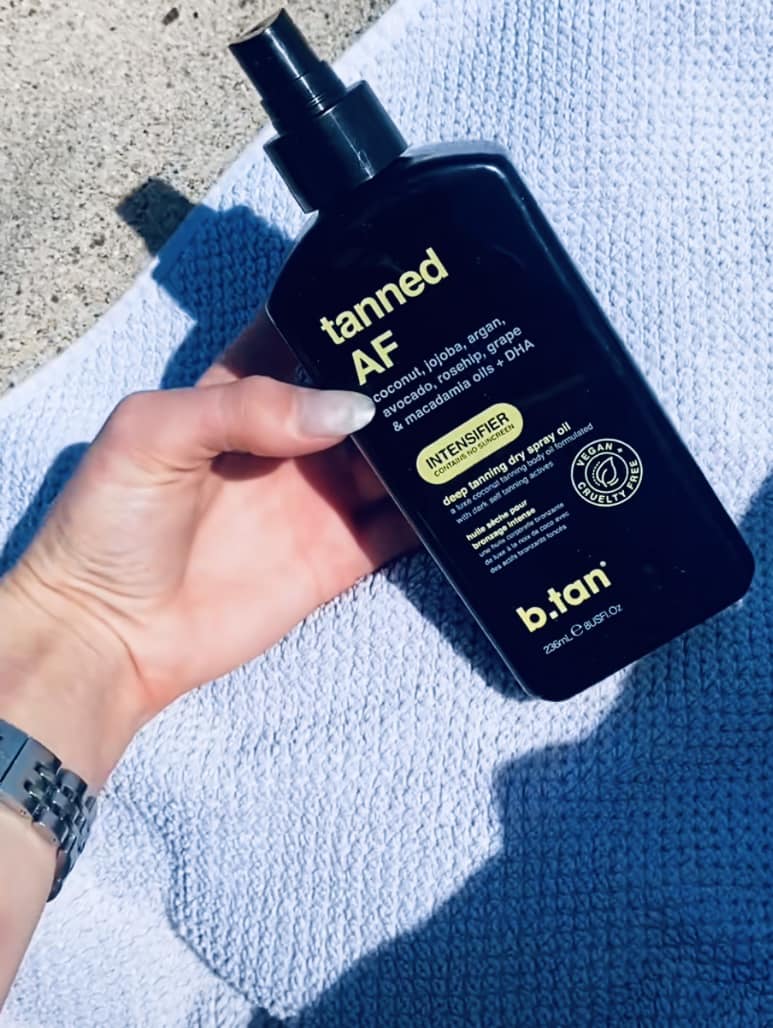 B.TAN Įdegio sausas aliejus purškiklis Tanning Oil grozioplanas.lt
