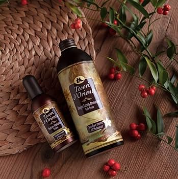 Tesori d'Oriente –PUTOJANTIS VONIOS KREMAS imbiero ir vanilės  iš Madagaskaro  500 ml