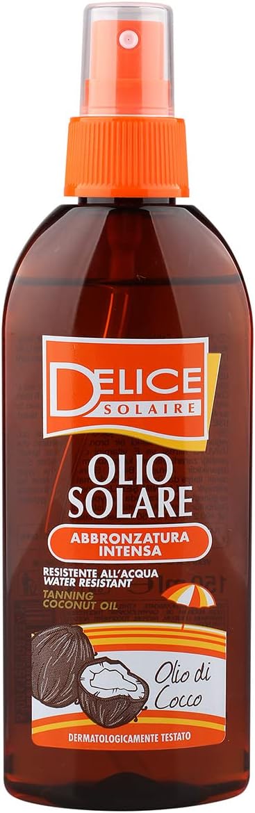 Delice Olio Spray Intes Cocco,  kokosų įdegio aliejus 150ml