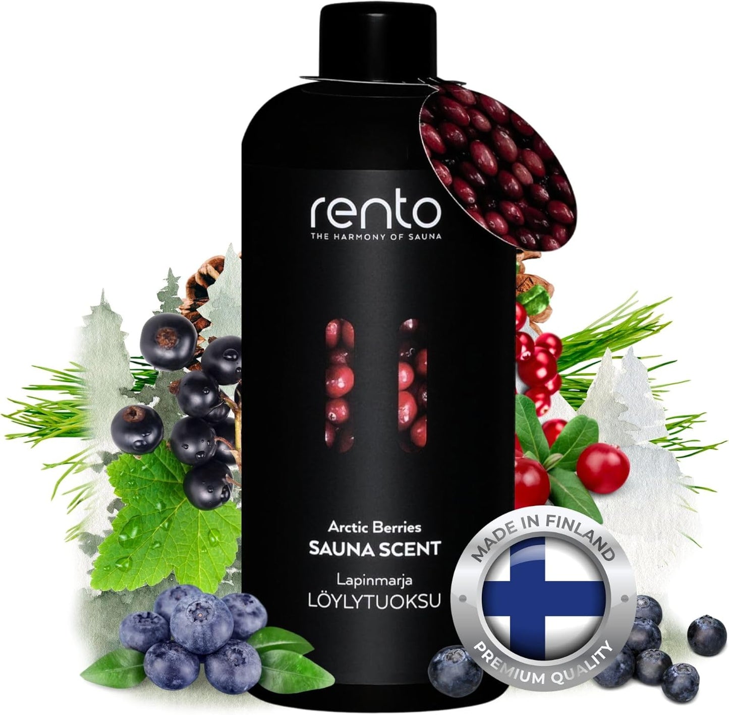 Rento Arctic Berries Sauna Scent Šviežių uogų kvapas, 400 ml