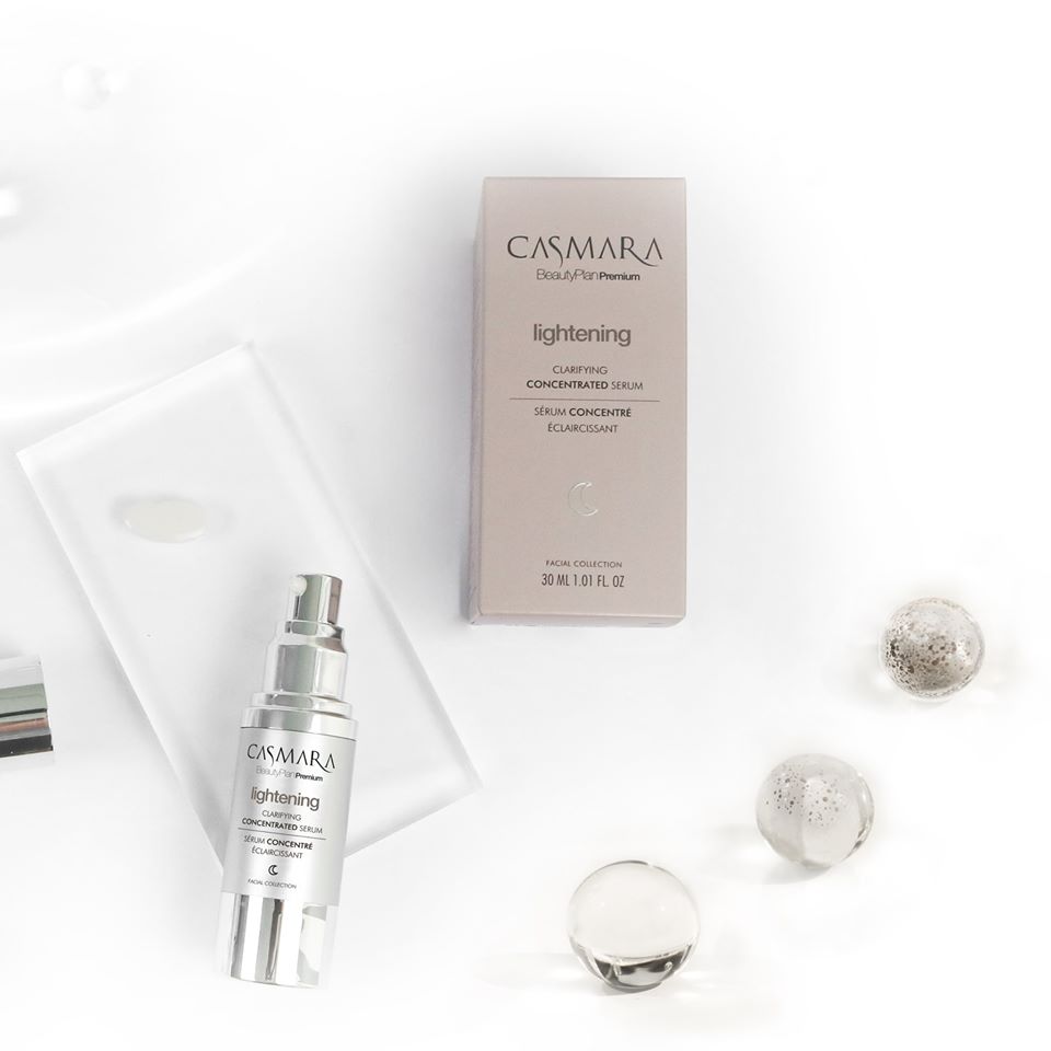 Casmara Lightening Clarifying Concentrated Serum – veido odą skaistinantis ir odos senėjimą stabdantis, koncentruotas serumas