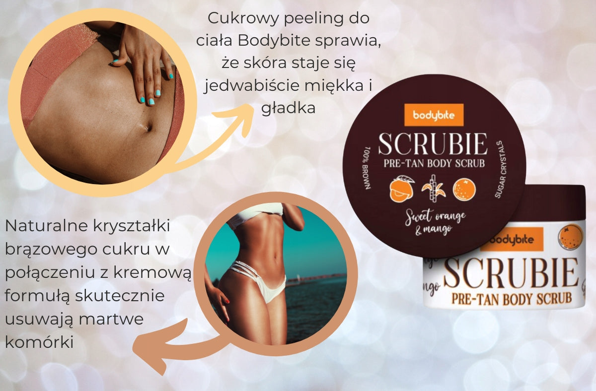 Bodybit Sugar šveitiklis SCRUBIE™ cukraus šveitiklis grozioplanas.lt
