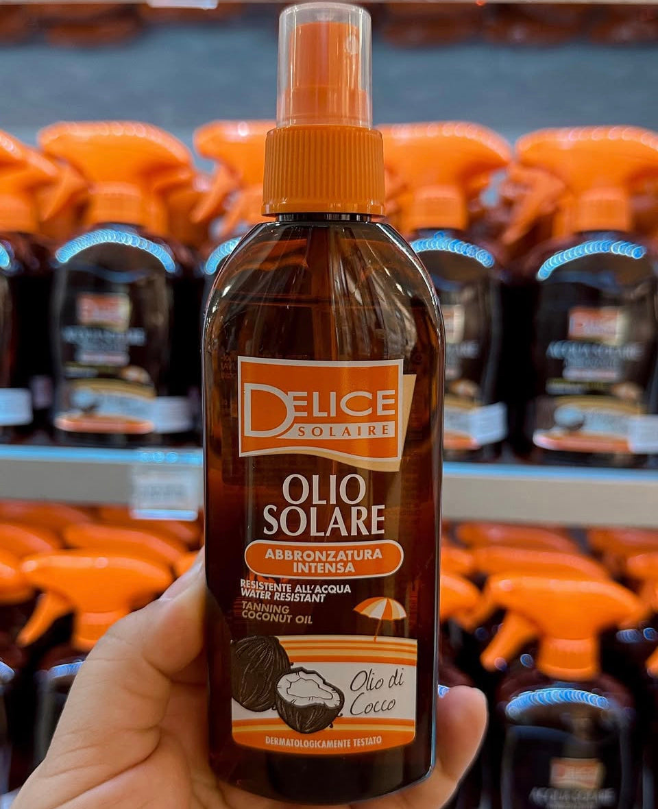 Delice Olio Spray Intes Cocco, kokosų įdegio aliejus 150ml