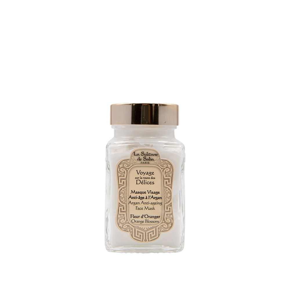 La Sultane de Saba Argan and Orange Blossom Face Mask – argano ir apelsinų žiedų veido kaukė