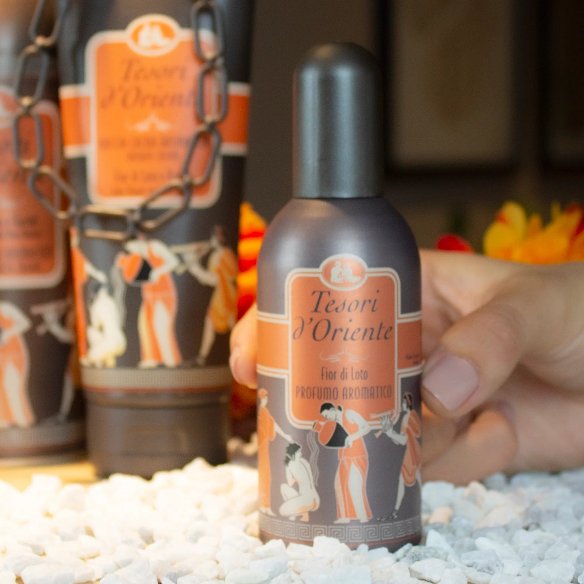 Tesori di Oriente kvepalai, balzamai, geliai, muilai, kremai minkštikliai žvakės ir vonios skysčiai grozioplanas.t