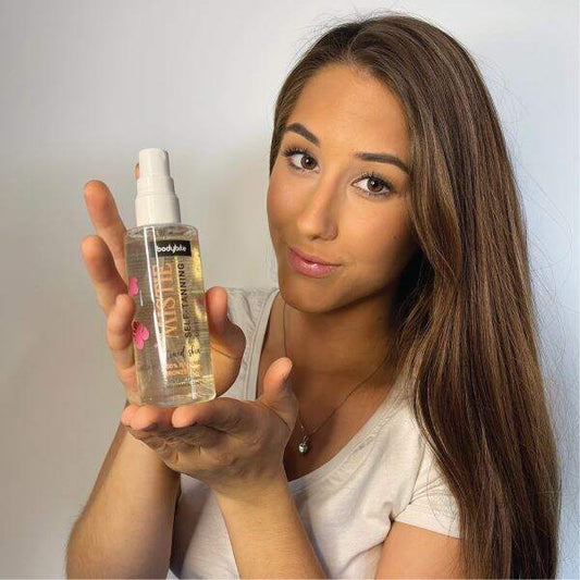 Savaiminio įdegio dulksna MISTIE Savaiminio įdegio vanduo grioplanas.lt