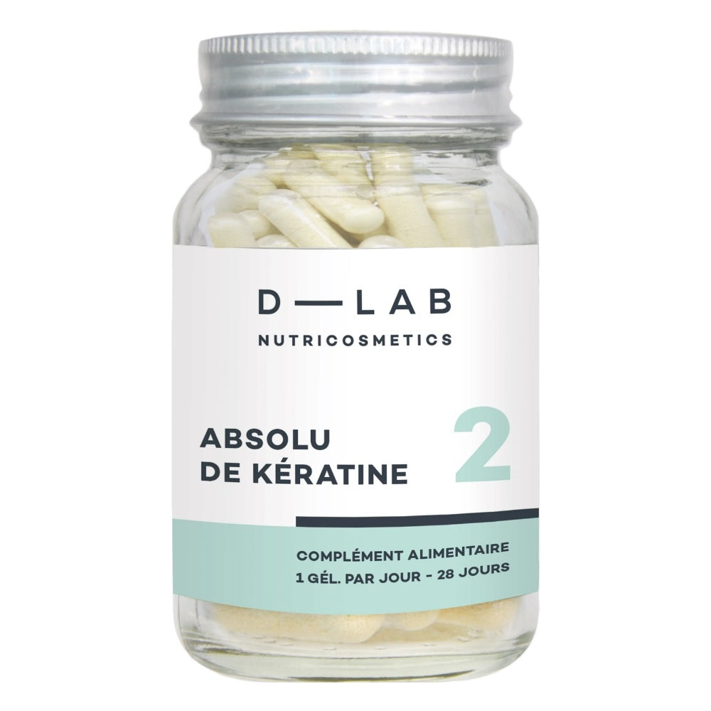 D-LAB NUTRICOSMETICS D-LAB Nutricosmetics Absolu De Keratine Grynas keratinas nagams ir plaukams grozioplanas.lt