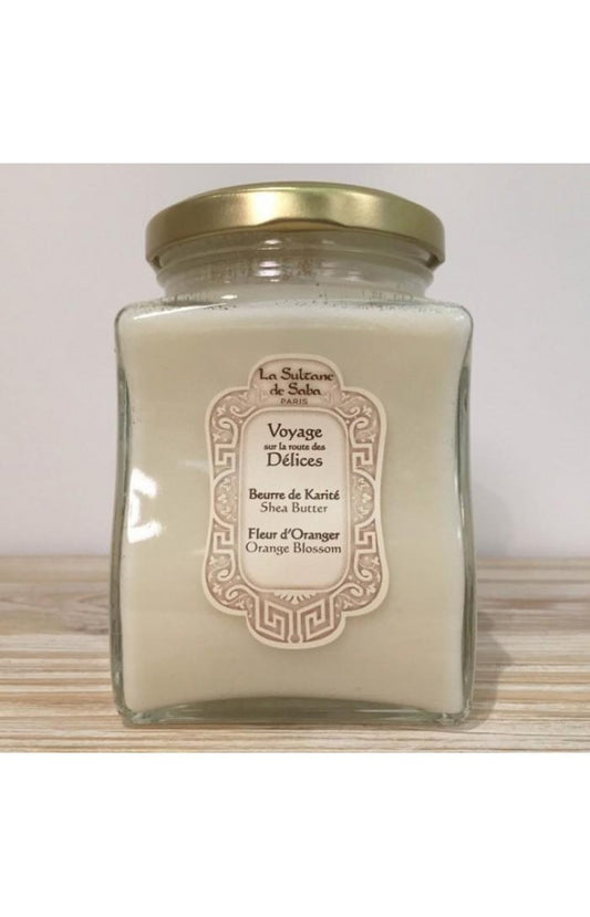 La Sultane de Saba Fleur d’Oranger – Orange Blossom Shea butter – apelsinų žiedai – taukmedžio sviestas