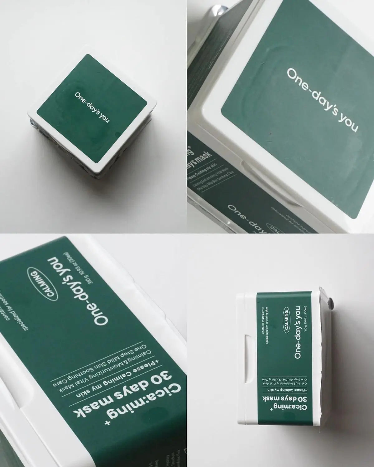 Raminančio audinio veido kaukių rinkinys One-day's you Cicaming 30 Days Mask grozioplanas.lt