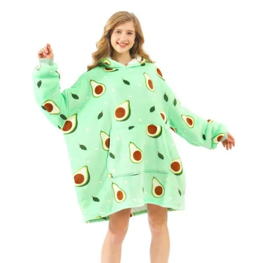 Megztinis - Antklodė du viename