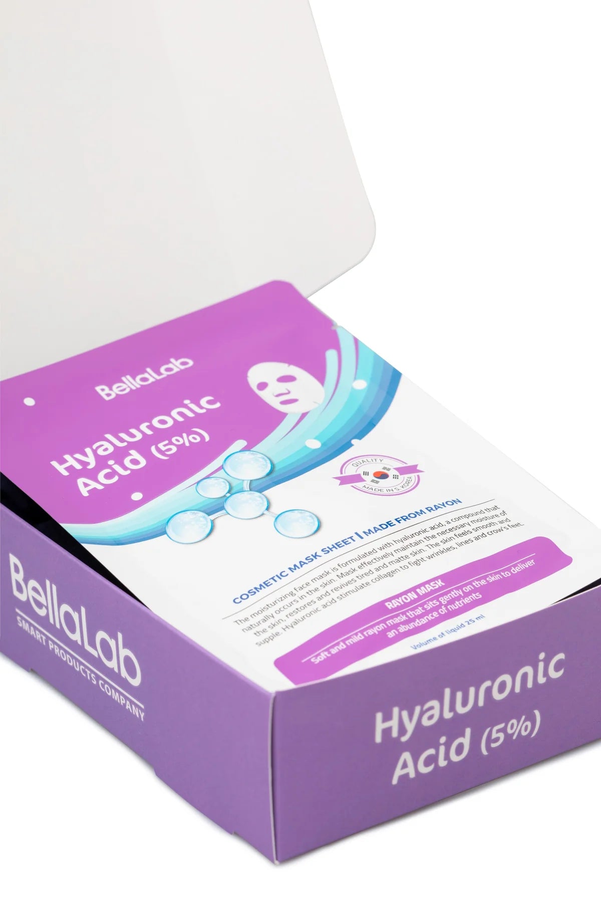BellaLab VEIDO KAUKES HIALURONO 24K AUKSO kauke KOLAGENO ALOE VERA VEIDO KAUKE KOFERMENTO Q10 grozioplanas.lt