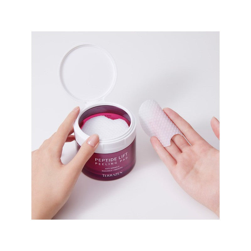 padeliai-veido-odos-valymui-ir-sveitimui-terrazen-peptide-lift-peeling-pad-grozioplanas.lt