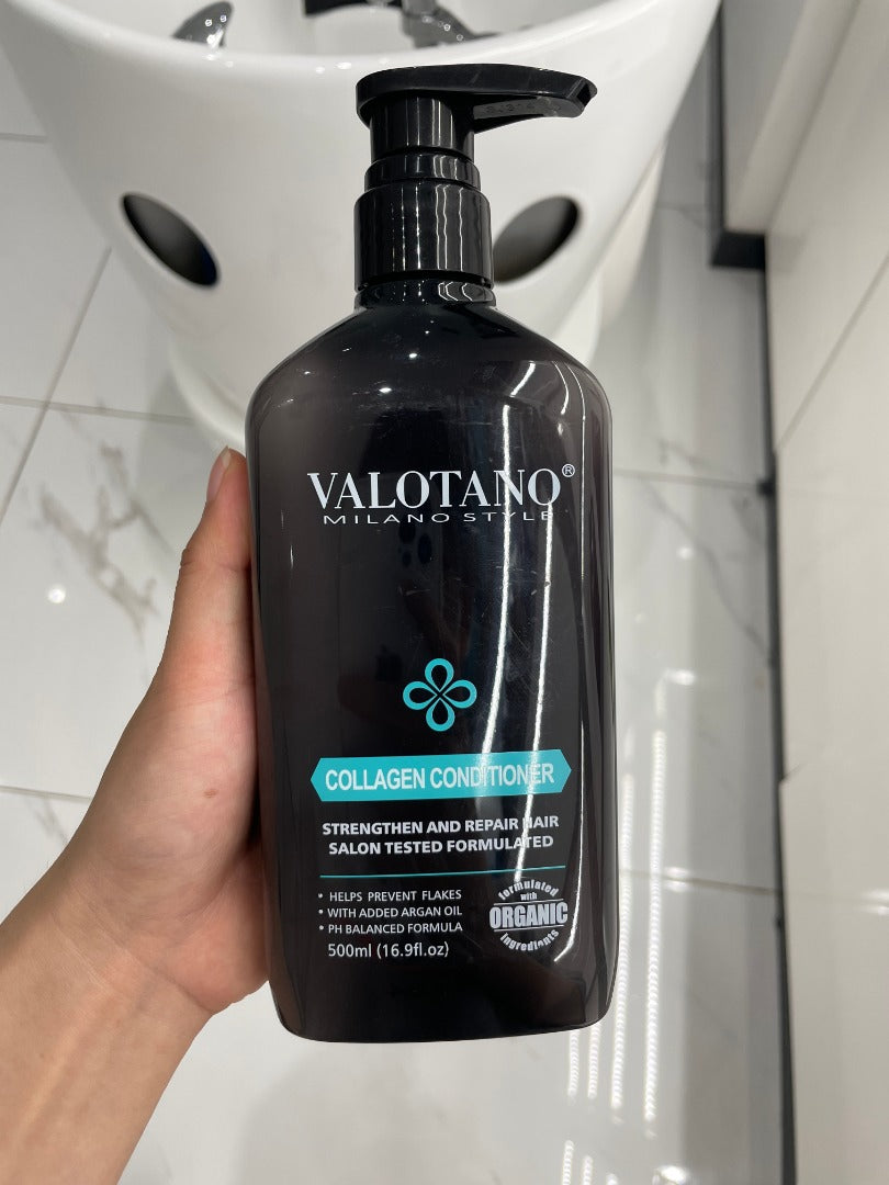 VALOTANO kolageno plauku kondicionierius sampunas aliejus kauke kremas grozioplanas.lt