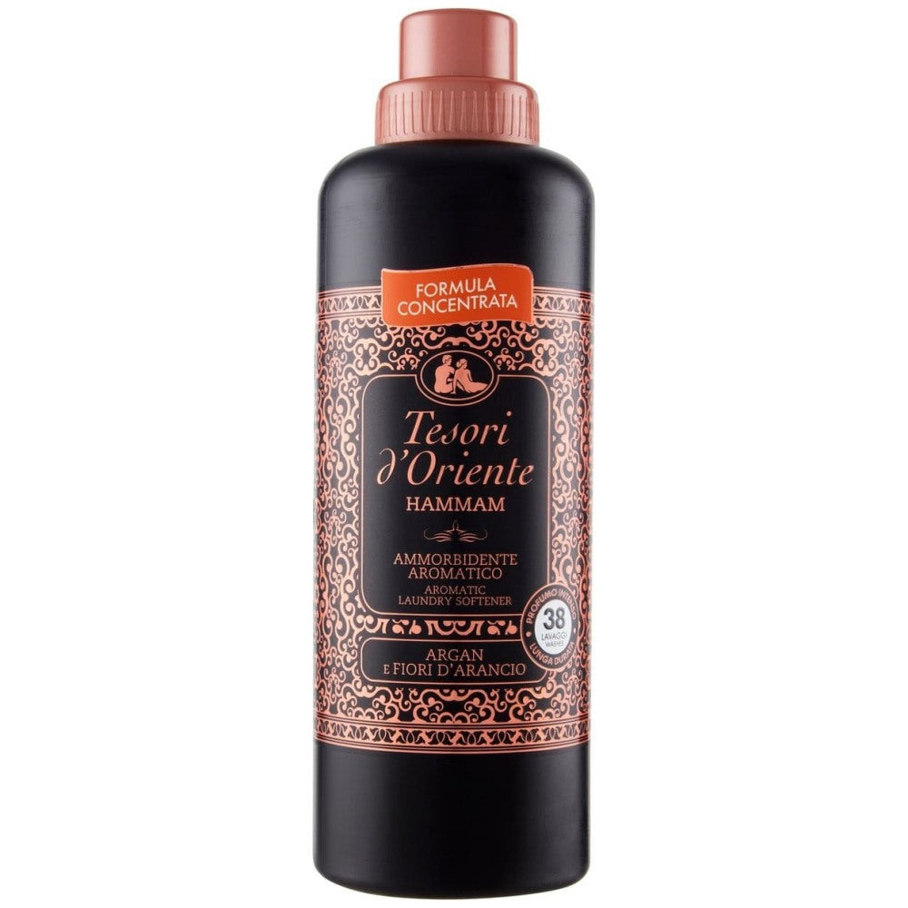 Tesori d'Oriente HAMMAM Fabric Softener, Parfumuotas Skalbinių Minkštiklis 760 ml, audinių kondicionierius