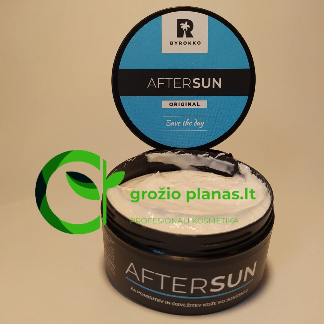 Byrokko After Sun | Kremas Maitinantis Visam Kūnui Vėsinantis- grožio-planas.lt