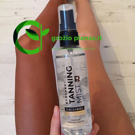 Byrokko Savaiminio Įdegio Vanduo TANNING MIST - grožio-planas.lt