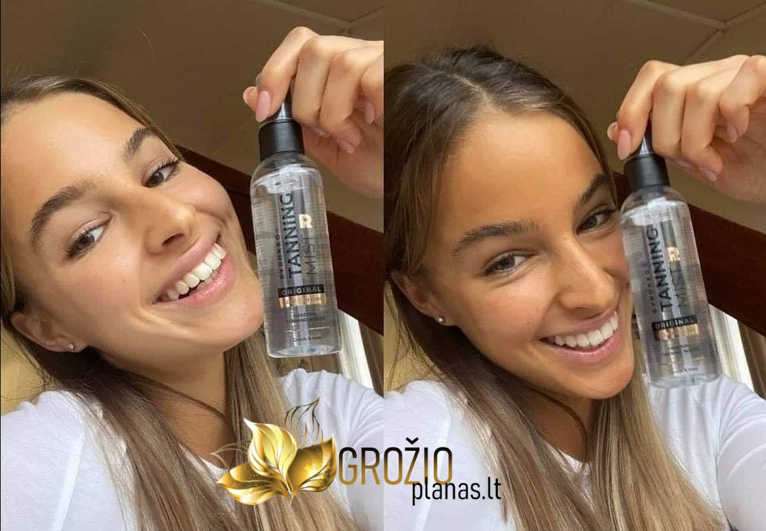 Byrokko Savaiminio Įdegio Vanduo TANNING MIST - grožio-planas.lt