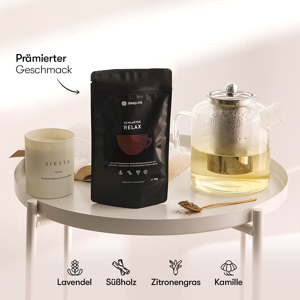 SLEEP.ink - Gerai išsimiegok rozmarinas  Kvapioji žvakė