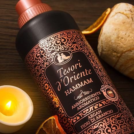 Tesori d'Oriente HAMMAM Fabric Softener, Parfumuotas Skalbinių Minkštiklis 760 ml, audinių kondicionierius