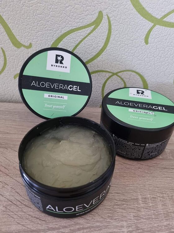 BYROKKO Shine Brown įdegio kremas ir Aloe Vera gelis po deginimosi saulėje ar soliariume rinkinys grozioplanas.lt