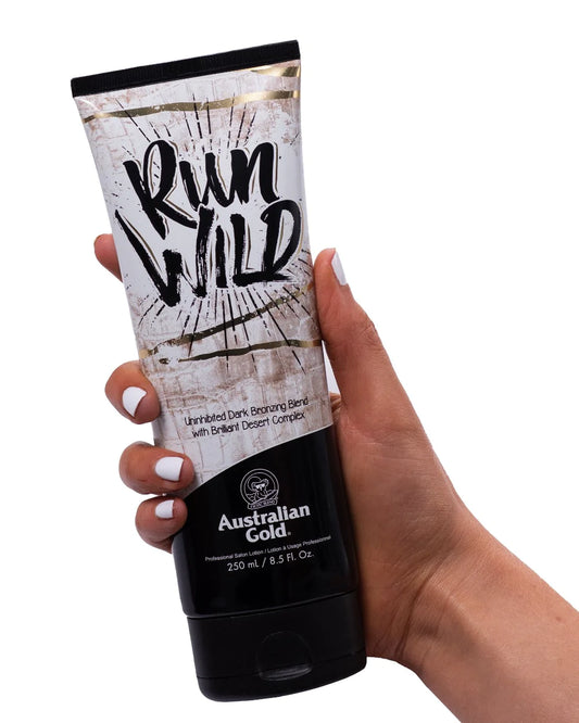 Soliariumo įdegio kremas Australian Gold Run Wild grozioplanas.lt