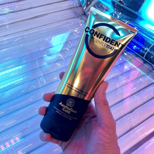 Soliariumo įdegio kremas Australian Gold Confident by G Gentlemen 250ml grozioplanas.lt