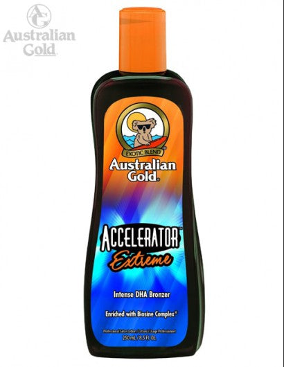 Soliariumo įdegio kremas Australian Gold Accelerator Extreme 250ml grozioplanas.lt