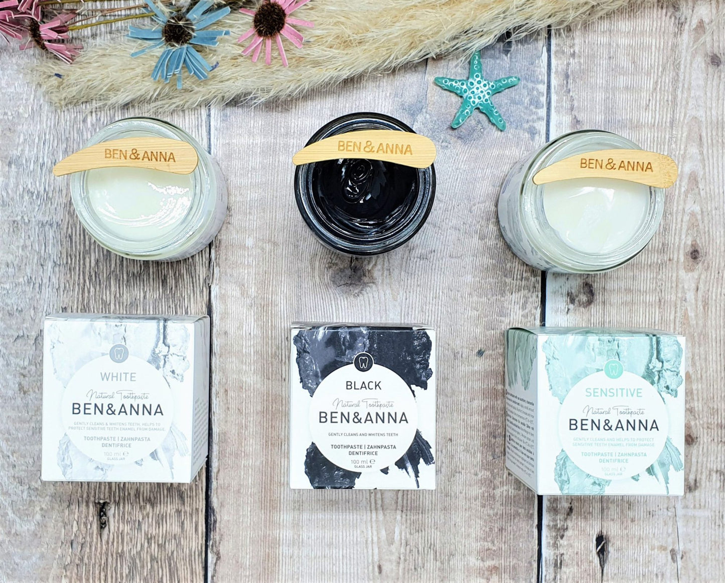 Anglies Dantų Pasta Ben & Anna