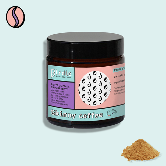 „Birdie Nutrition“ Skinny Coffee tirpi kava svorio metimui lieknėjimui