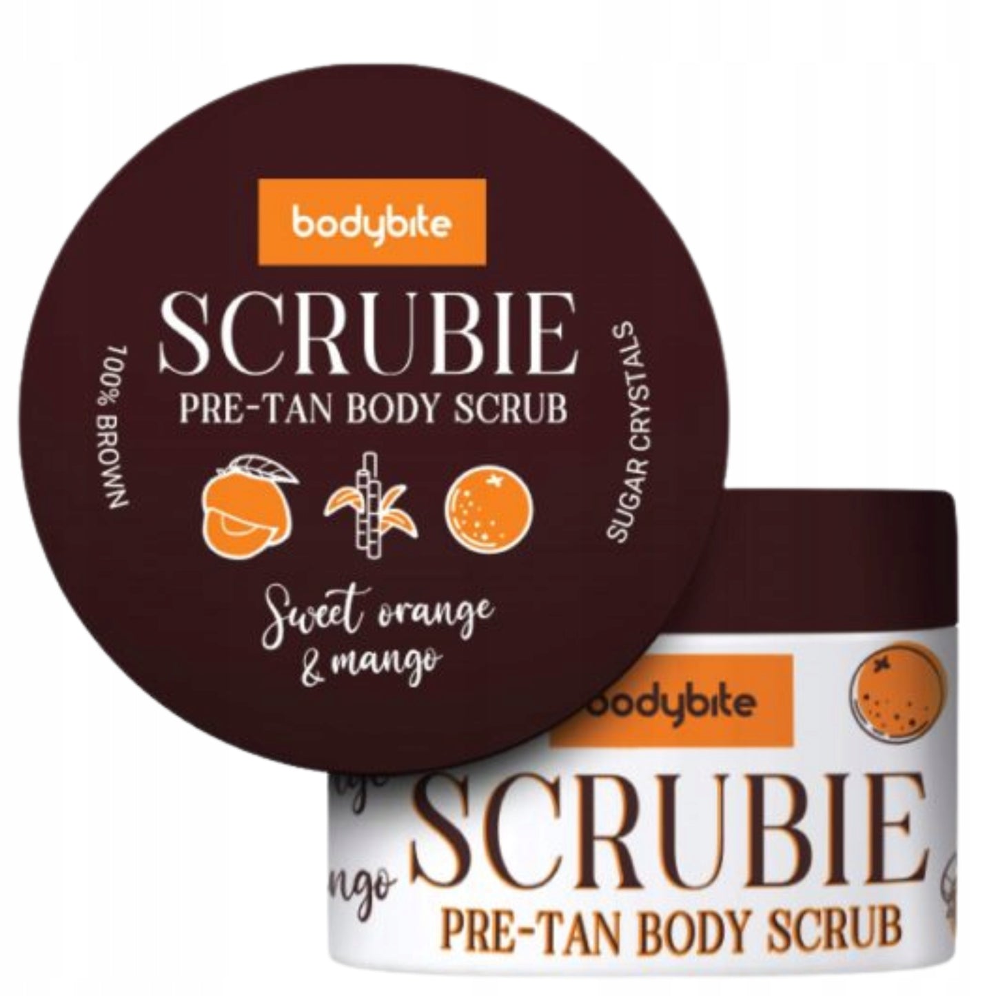 Byrokko cukraus šveitiklis SUGARSCRUB KŪNO ŠVEITIKLIS grozioplanas.lt