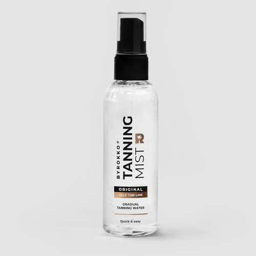 Byrokko Savaiminio Įdegio Vanduo TANNING MIST - grožio-planas.lt