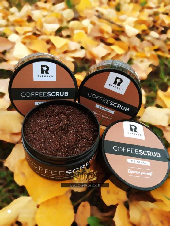 Shine Brown Chocolate ir Coffee Scrub rinkinys byrokko grozioplanas.lt