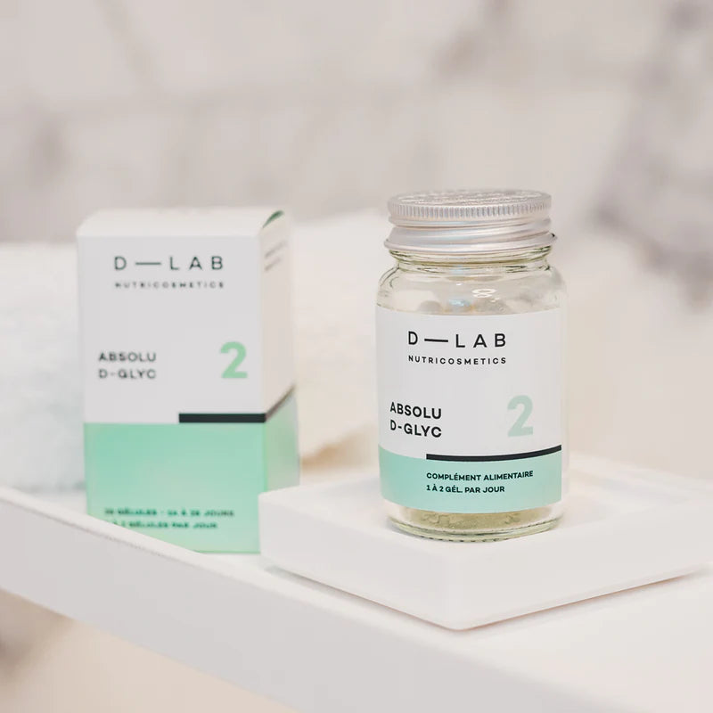 D-LAB Nutricosmetics – maisto papildas D-Glyc „Absolu D-GLYC“