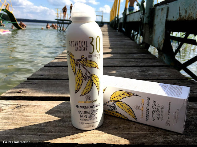 Purškiama apsauga nuo saulės "Botanical" SPF30 Australian Gold grozioplanas.lt