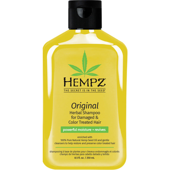 Maitinantis ir drėkinantis plaukų šampūnas "Original" HEMPZ - grozioplanas.lt