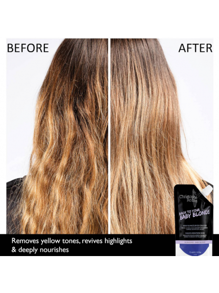 Plauku kaukė,šampunas, kaukė šviesiems plaukams Christophe Robin grozioplanas.lt