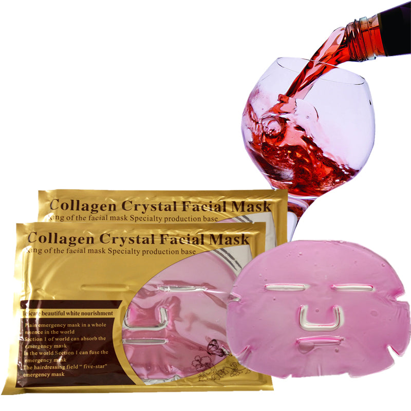 Raudonojo vyno krištolo kolageno kaukės-grozio-planas.lt