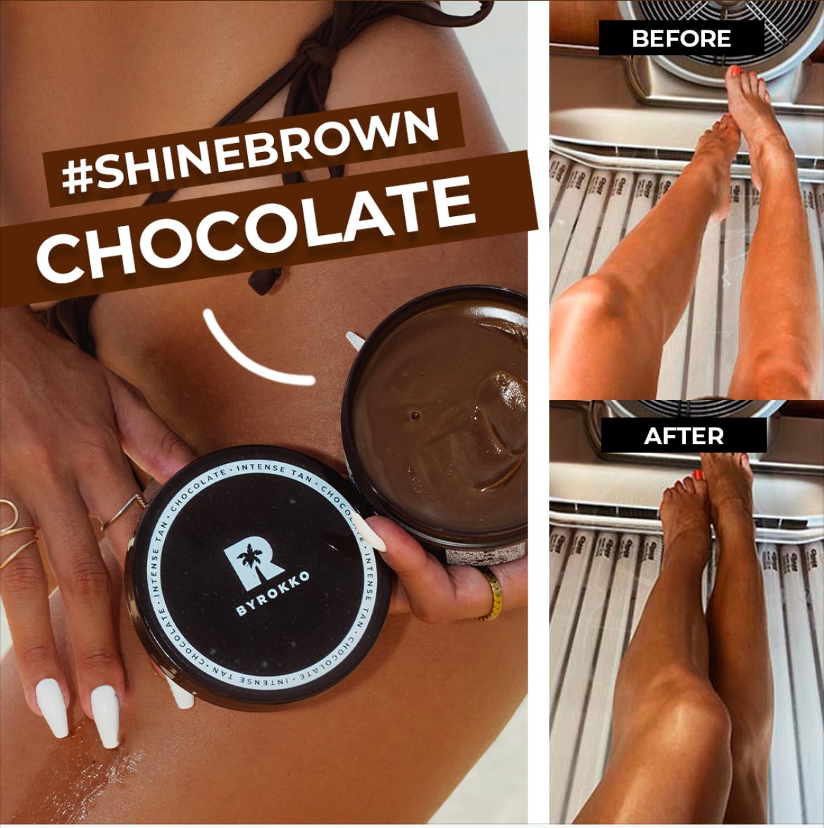 Shine Brown Chocolate idegio kremas grozioplanas.lt