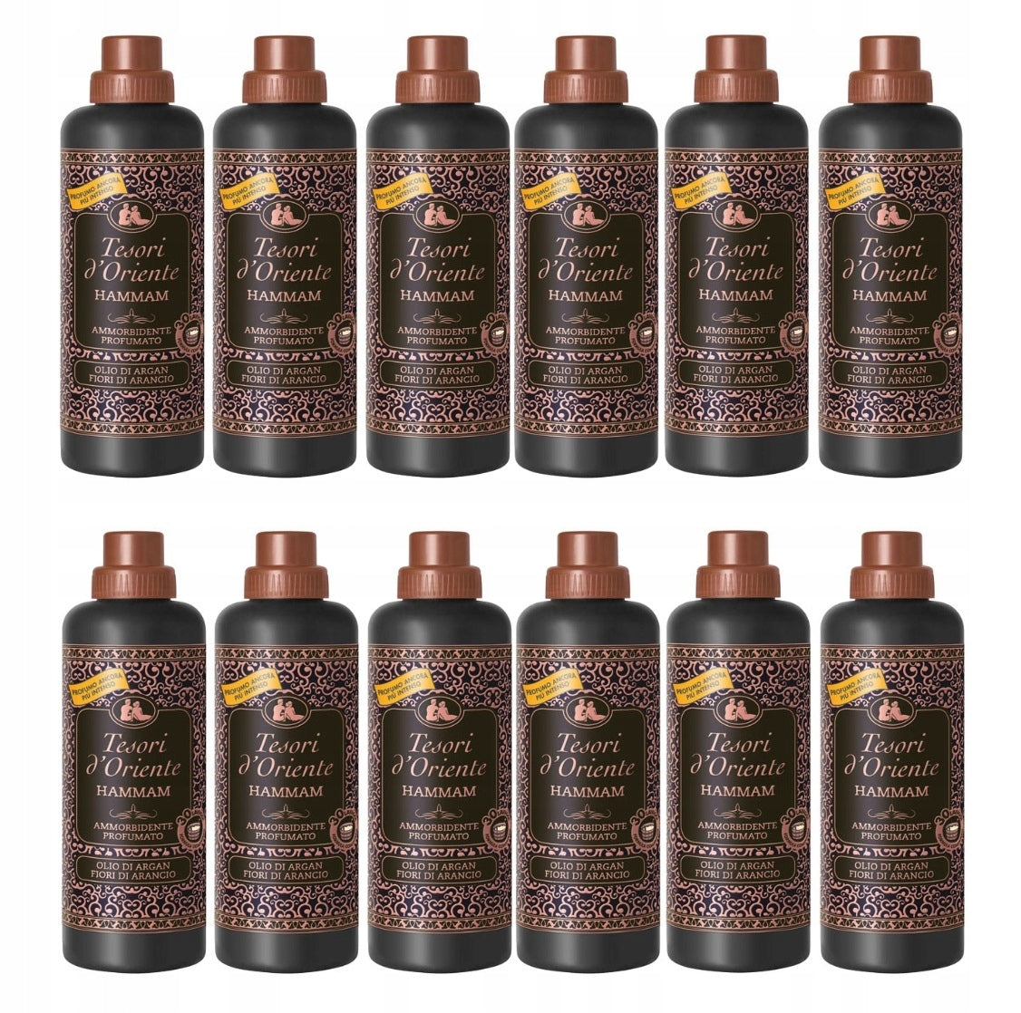 Tesori d'Oriente HAMMAM Fabric Softener, Parfumuotas Skalbinių Minkštiklis 760 ml, audinių kondicionierius