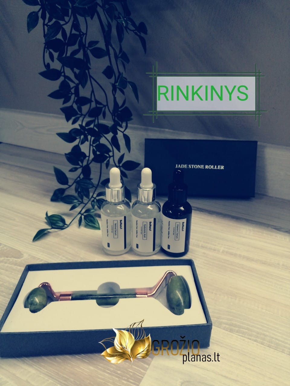 Benatu serumu rinkinys retinolis hialuronas vitaminas c grozioplanas.lt