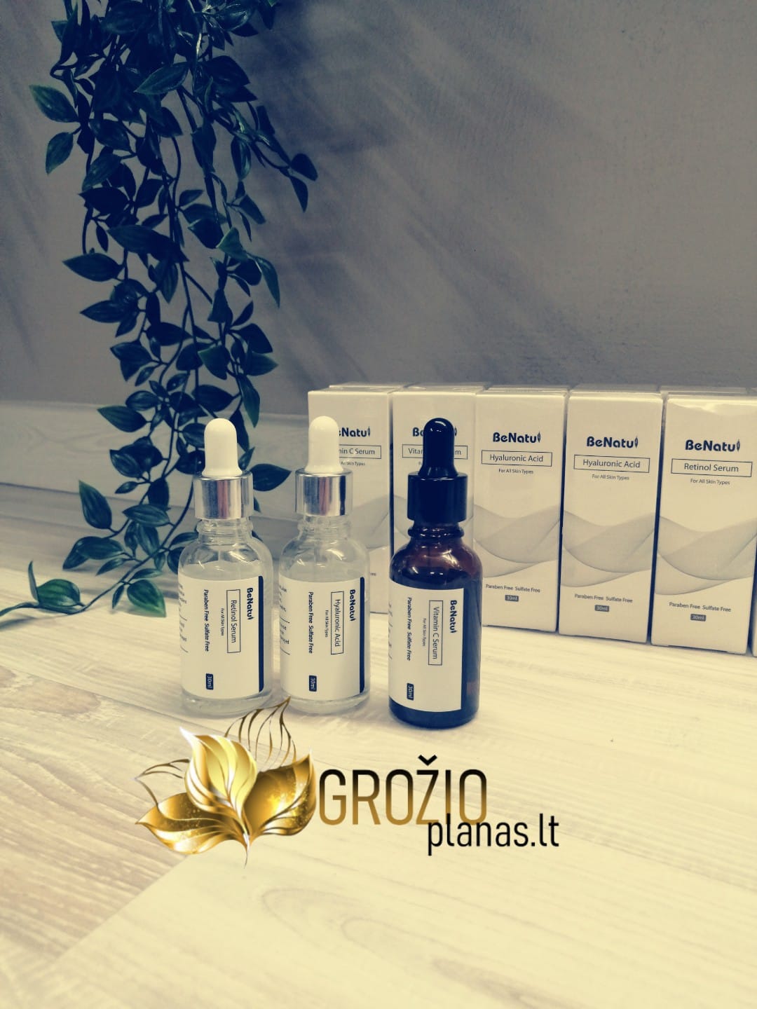 BeNatu Serumas su Vitaminu C