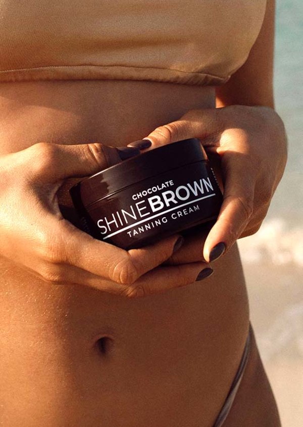 Shine Brown Chocolate idegio kremas grozioplanas.lt