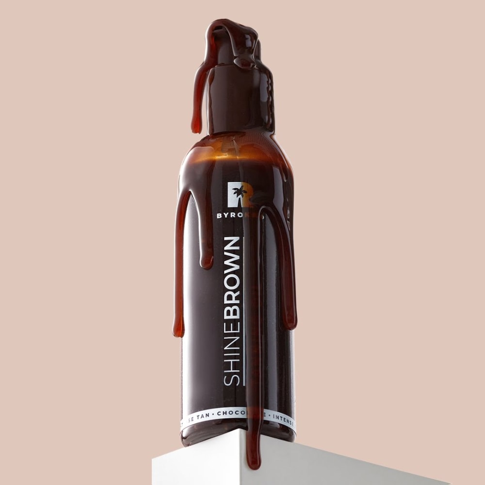 Byrokko SHINE BROWN CHOCOLATE CREAM SHINE BROWN CHOCOLATE OIL byrokko idegio aliejus idegio kremas grozioplanas.lt