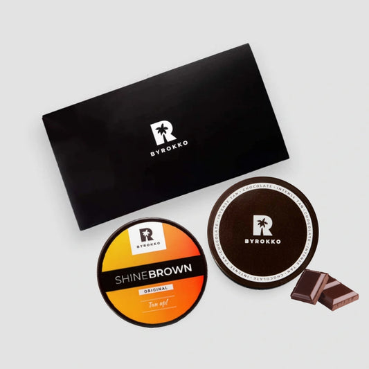 BYROKKO Rinkinys | Shine Brown Chocolate Cream + Shine Brown Cream