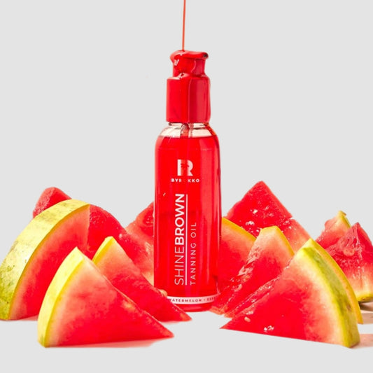 Shine Brown Watermelon Cream su  Arbūzu grozioplanas.lt