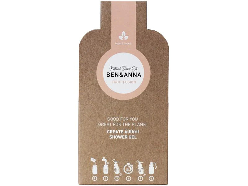 Ben & Anna Dušo dribsnių ir vaisių sintezė